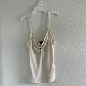 Cream tank top from rue 21